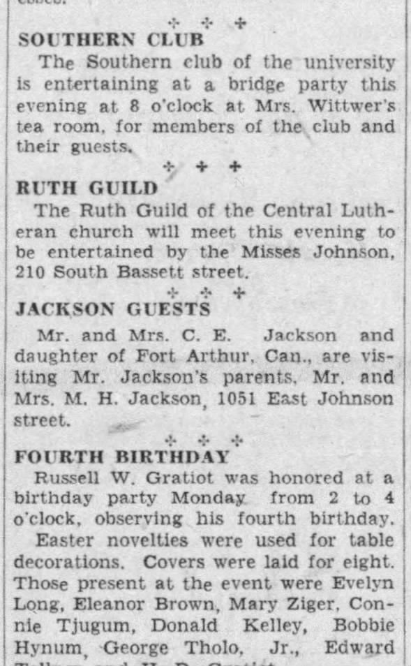 Clipping from The Capital Times